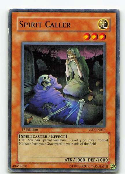Spirit Caller - Starter Deck: Jaden Yuki #YSD-EN016