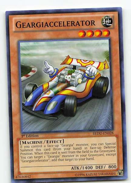 Geargiaccelerator - Return of the Duelist #REDU-EN028