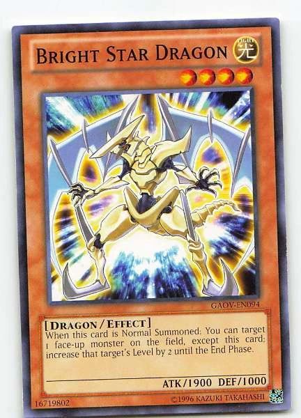 Bright Star Dragon - Galactic Overlord #GAOV-EN094