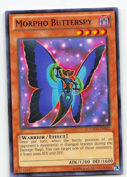 Morpho Butterspy - Galactic Overlord #GAOV-EN012
