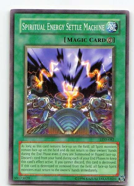 Spiritual Energy Settle Machine - Legacy of Darkness #LOD-082