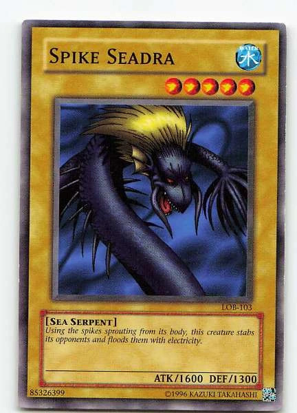 Spike Seadra - Legend of Blue Eyes White Dragon #LOB-103