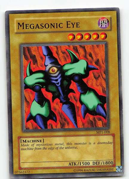 Megasonic Eye - McDonald's Promotional Cards #MP1-008