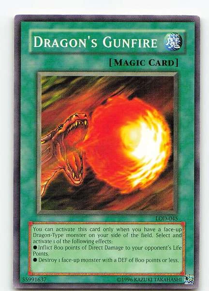 Dragon's Gunfire - Legacy of Darkness #LOD-045