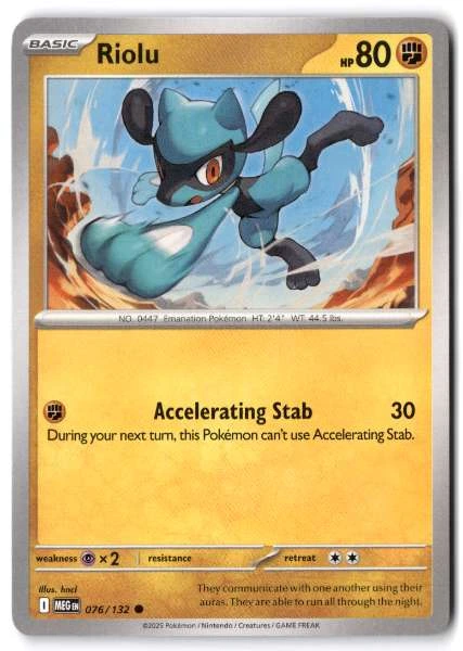 Riolu - Mega Evolution #076/132