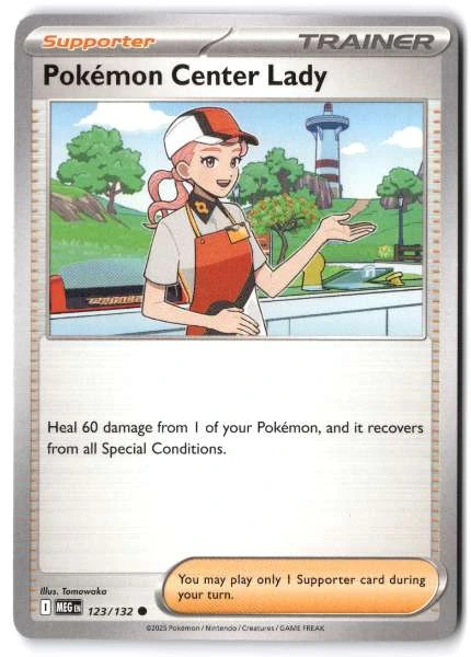 Pokémon Center Lady - Furious Fists #123/132