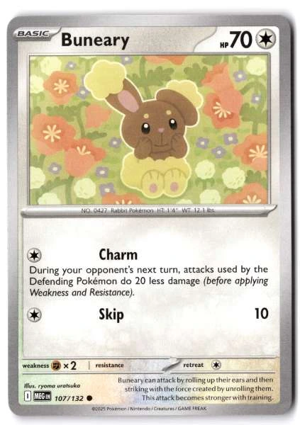 Buneary - Diamond & Pearl #107/132