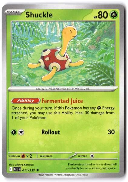 Shuckle - Mega Evolution #011/132