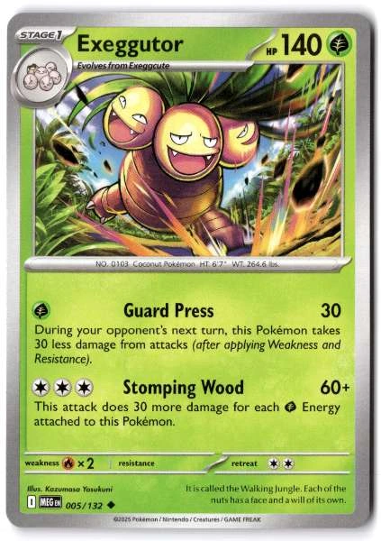 Exeggutor - Mega Evolution #005/132