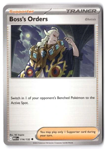 Boss's Orders - Prize Pack Series 8 #114/132