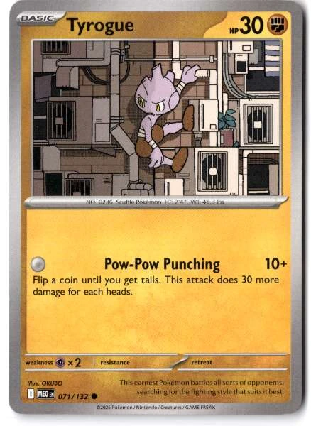 Tyrogue - Mega Evolution #071/132