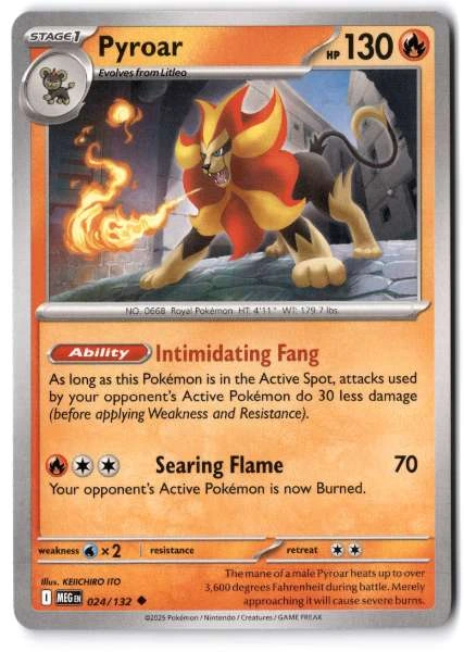 Pyroar - XY Evolutions #024/132
