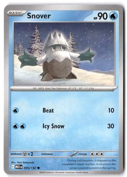 Snover - Mega Evolution #035/132