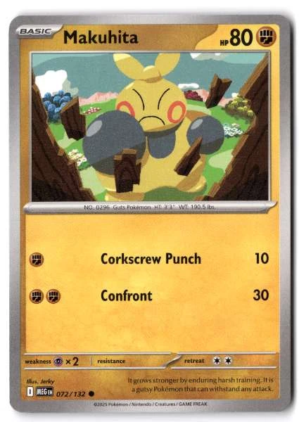 Makuhita - Mega Evolution #072/132