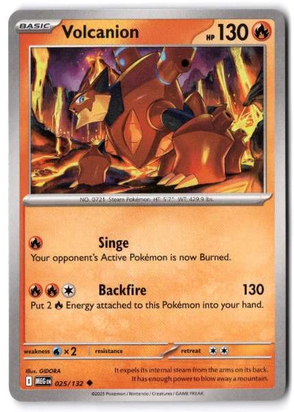 Volcanion - Crimson Invasion #025/132