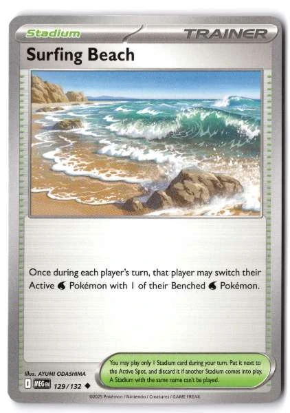 Surfing Beach - XY Evolutions #129/132