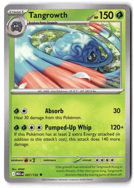 Tangrowth - Mega Evolution #007/132