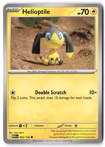Helioptile - XY #052/132