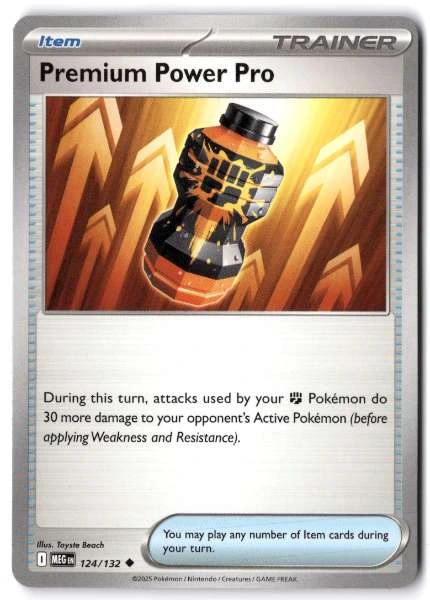 Premium Power Pro #124/132