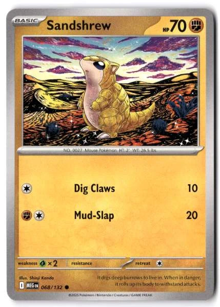 Sandshrew - Mega Evolution #068/132