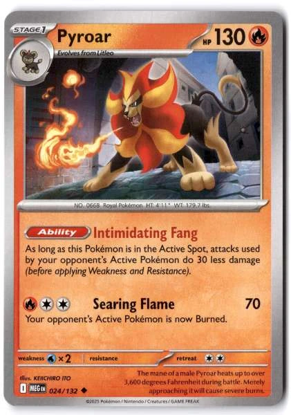 Pyroar - Evolutions #024/132