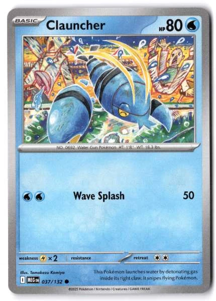Clauncher - Mega Evolution #037/132