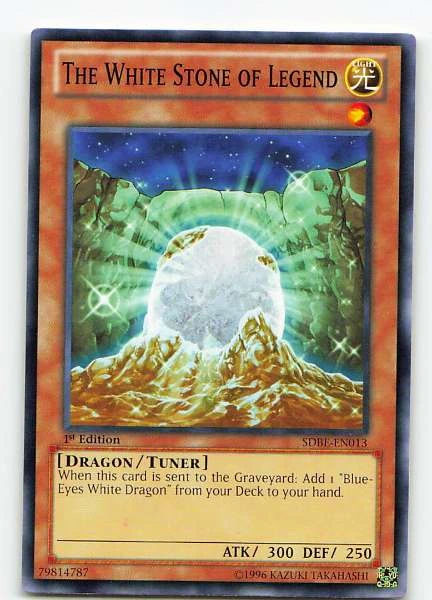 The White Stone of Legend - Saga of Blue-Eyes White Dragon #SDBE-EN013