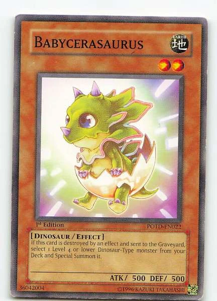 Babycerasaurus - Power of the Duelist #POTD-EN022