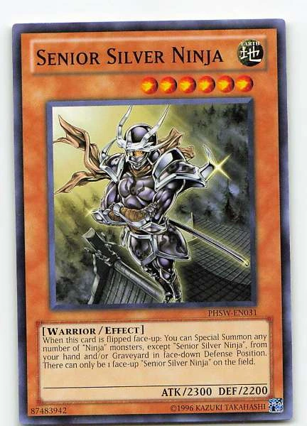Senior Silver Ninja - Photon Shockwave #PHSW-EN031