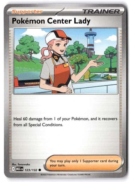 Pokémon Center Lady - Furious Fists #123/132
