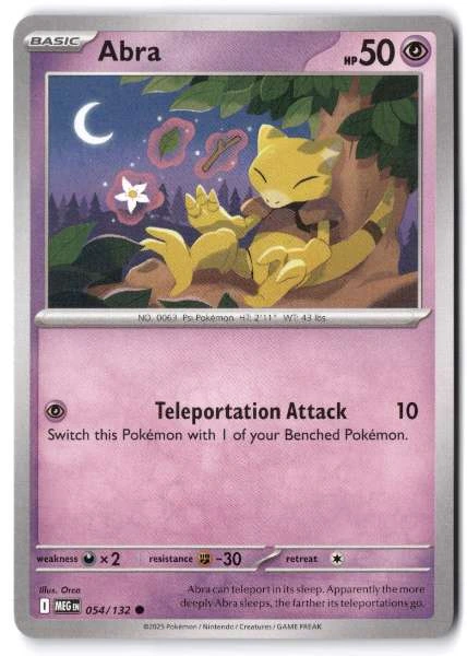 Abra - Mega Evolution #054/132