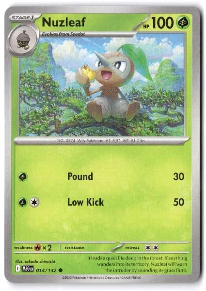 Nuzleaf - Mega Evolution #014/132