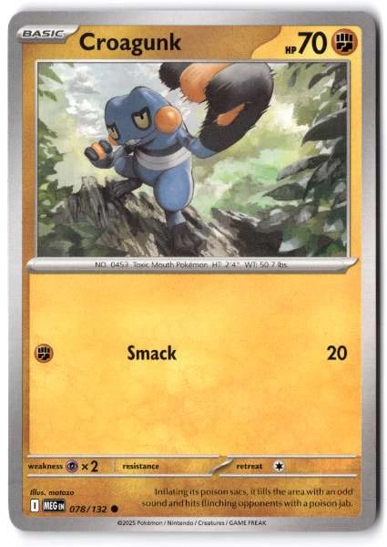 Croagunk - Diamond & Pearl #078/132