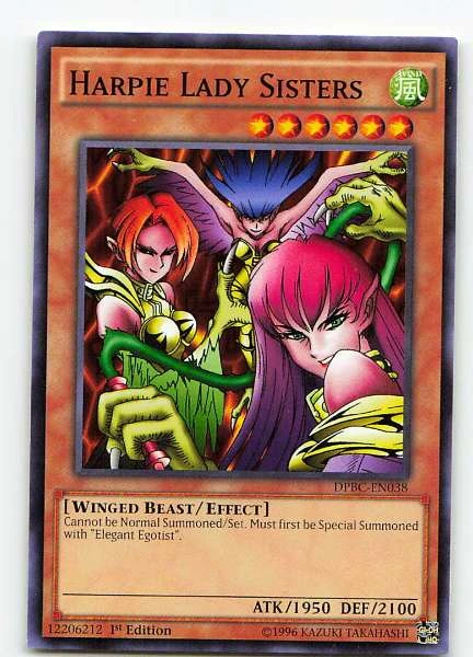 Harpie Lady Sisters - Duelist Pack: Battle City #DPBC-EN038