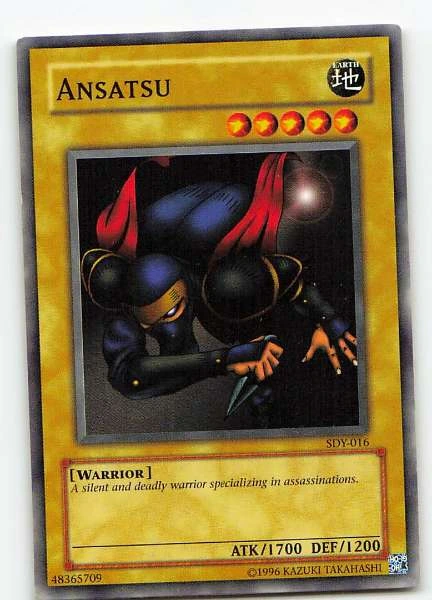 Ansatsu - Starter Deck: Yugi #SDY-016