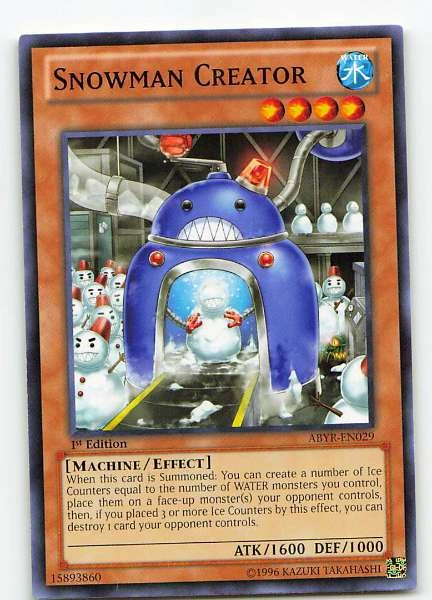 Snowman Creator - Abyss Rising #ABYR-EN029