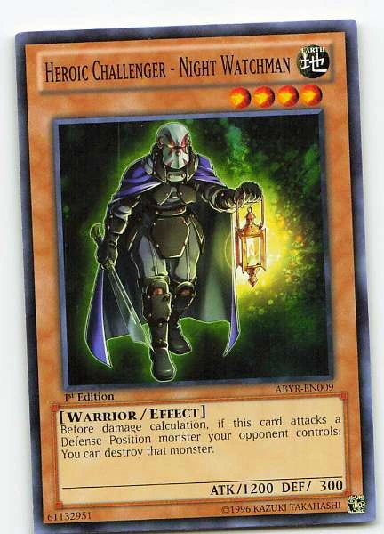 Heroic Challenger - Night Watchman #ABYR-EN009