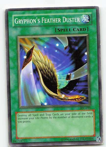 Gryphon's Feather Duster - Invasion of Chaos #IOC-091