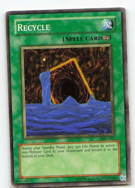 Recycle - Invasion of Chaos #IOC-041