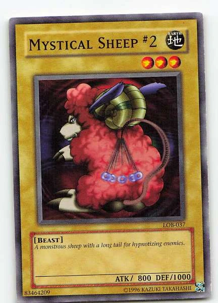 Mystical Sheep #2 - Legend of Blue Eyes White Dragon #LOB-037