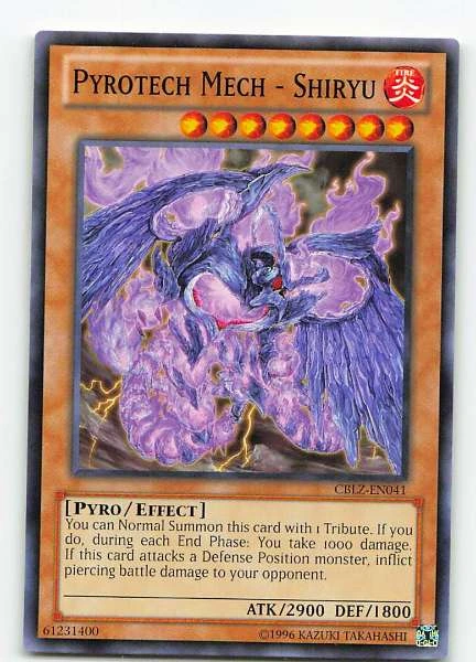 Pyrotech Mech - Shiryu #CBLZ-EN041
