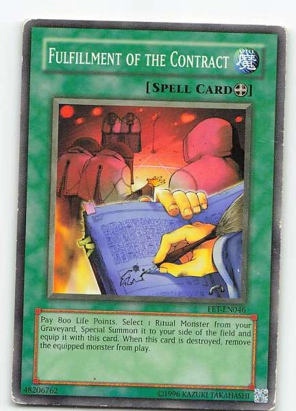 Fulfillment of the Contract - Flaming Eternity #FET-EN046