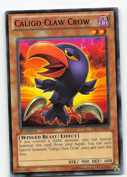 Caligo Claw Crow - Super Starter: V for Victory #YS13-EN008