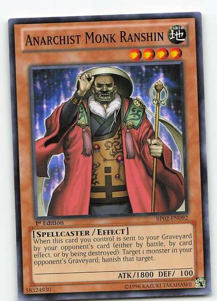 Anarchist Monk Ranshin - Battle Pack 2: War of the Giants #BP02-EN092