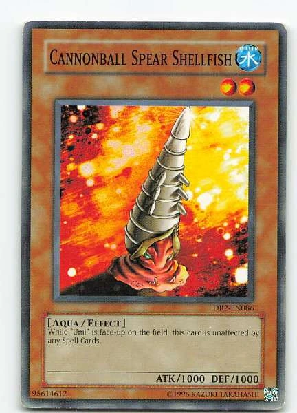 Cannonball Spear Shellfish - Dark Revelation Volume 2 #DR2-EN086