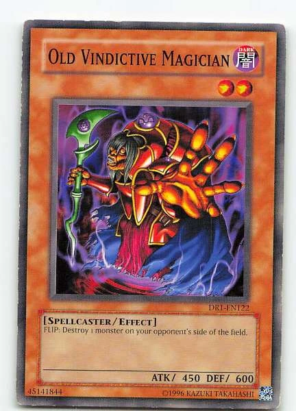 Old Vindictive Magician - Dark Revelation Volume 1, Gold Series, Spellcaster's Command Structure Deck, Battle Pack: Epic Dawn #DR1-EN122