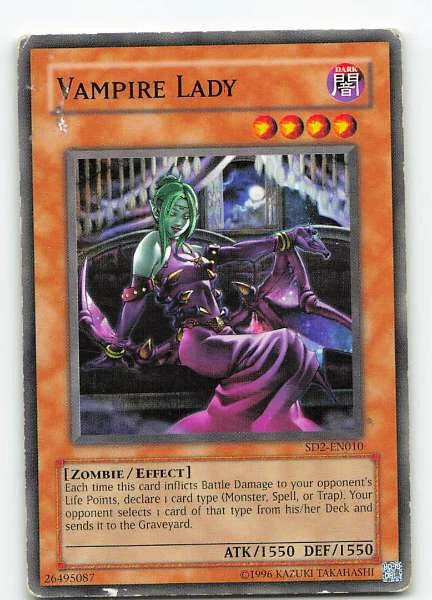 Vampire Lady - Structure Deck: Zombie Madness #SD2-EN010