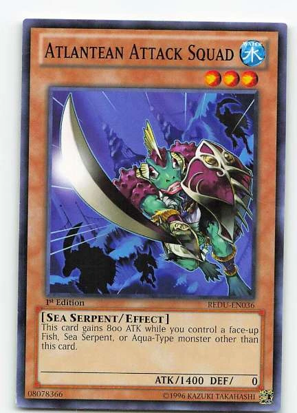 Atlantean Attack Squad - Return of the Duelist #REDU-EN036