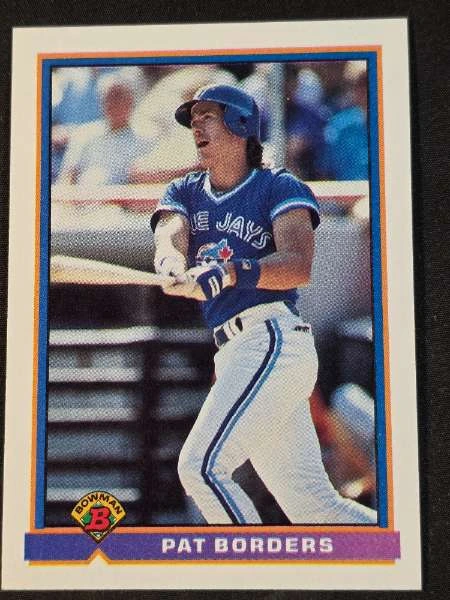 Pat Borders - 1991 Bowman #14