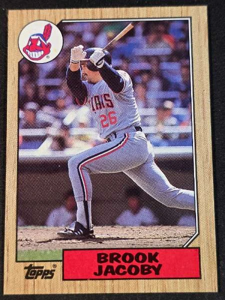 Brook Jacoby - 1987 Topps #405